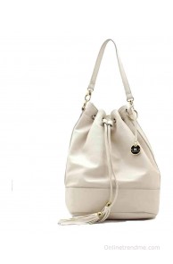 Diana Korr White Becky Women's Shoulder Bag